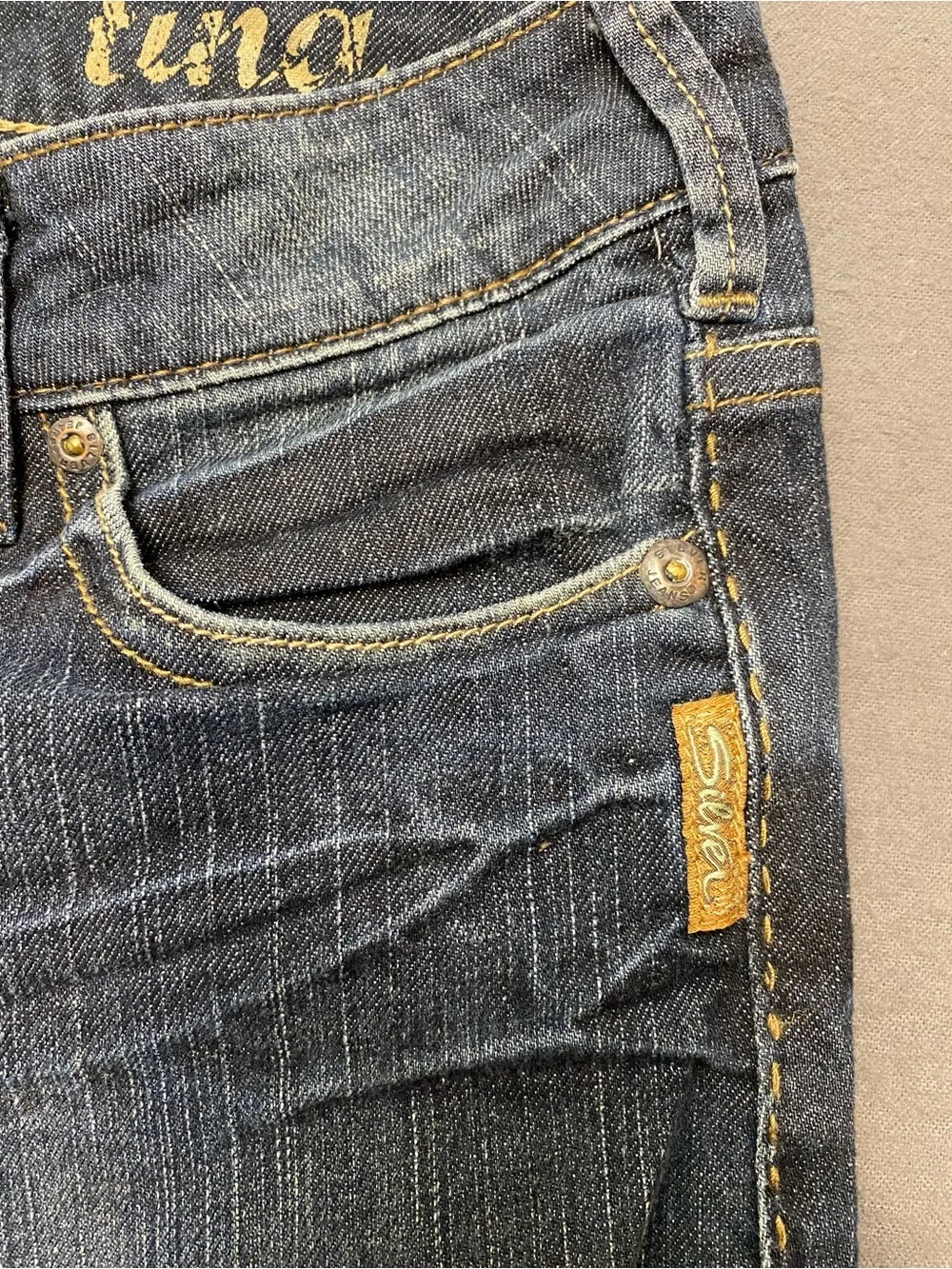Silver Jeans Women’s Tina Medium Blue Bootcut Jeans Size 29/35